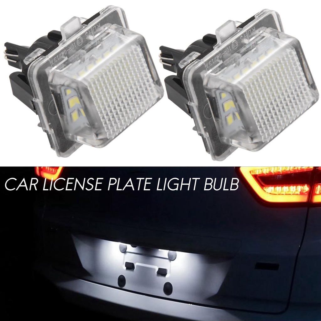 Đèn Led chiếu sáng biển số xe hơi Mercedes Benz W204 W221 W212 W216 18 Smd