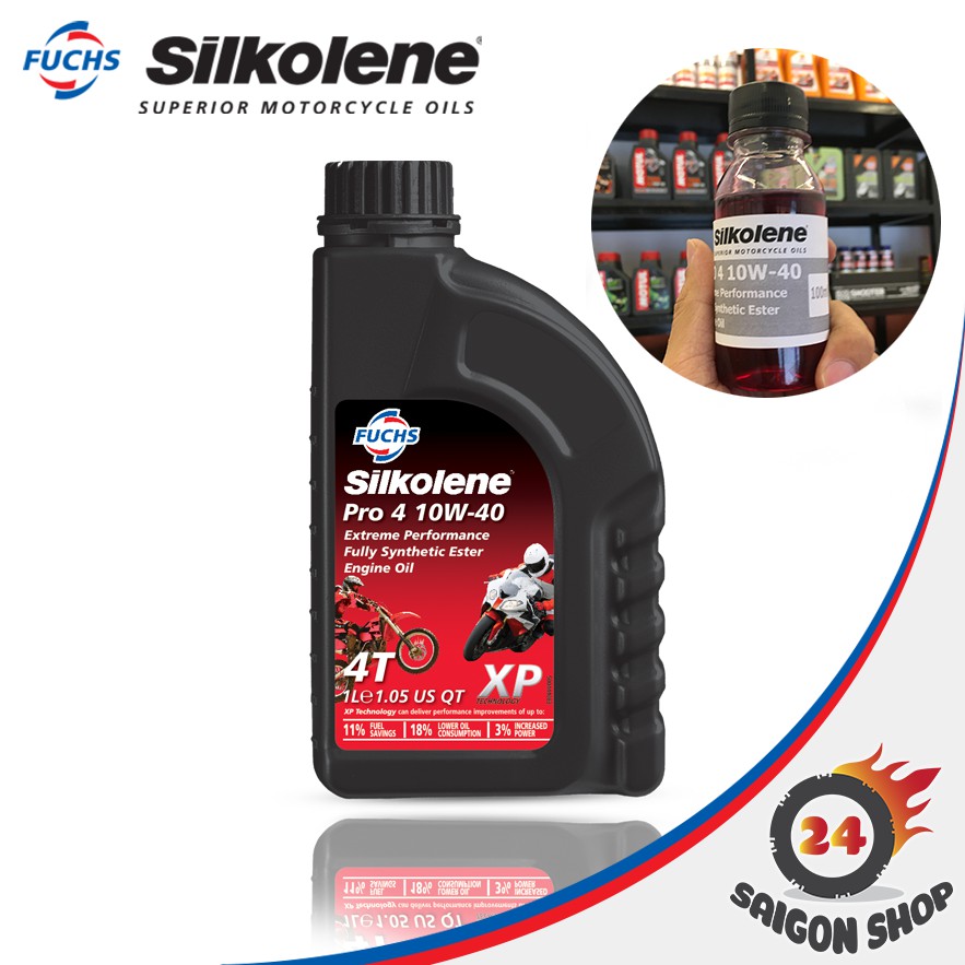 NHỚT FUCHS SILKOLENE PRO 4 10W40 (100ml)