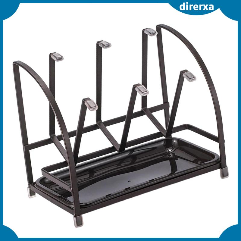 Giá Đỡ Phơi Khô Cốc Chống Trượt Có Khay Phơi Khô Phong Cách Dành Cho Nhà Bếp Gia Đình