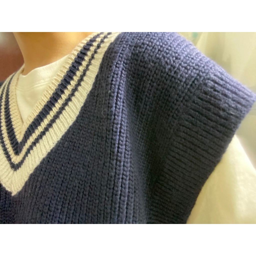 Áo gile nữ sinh Rose - Chân váy ngắn xếp ly