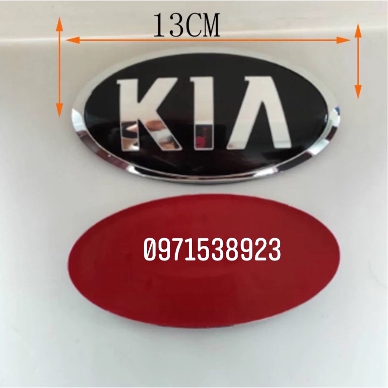 Biểu Tượng Logo Dán Truớc Sau Xe KIA hàng cao cấp nhiều kích thước