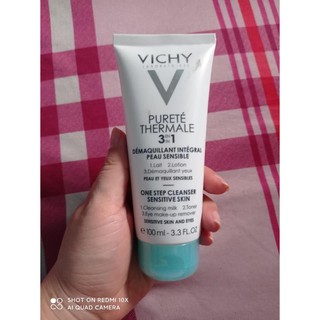 Sữa Rửa Mặt Tẩy Trang 3 Tác Dụng Vichy Purete Thermale 3in1 100ml