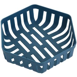 Plastic fruit basket household hollow kitchen drain basket.