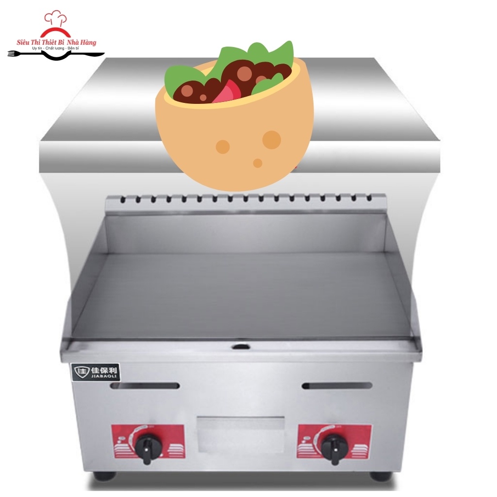 Bếp chiên rán mặt phẳng, máy làm bánh doremon, dorayaki dùng gas GH-720_BẢO HÀNH chính hãng 12 tháng