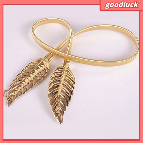 Thắt Lưng Nữ Hình Chiếc Lá Chất Liệu Kim Loại
