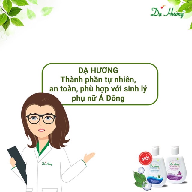 Dung dịch vệ sinh phụ nữ Dạ Hương