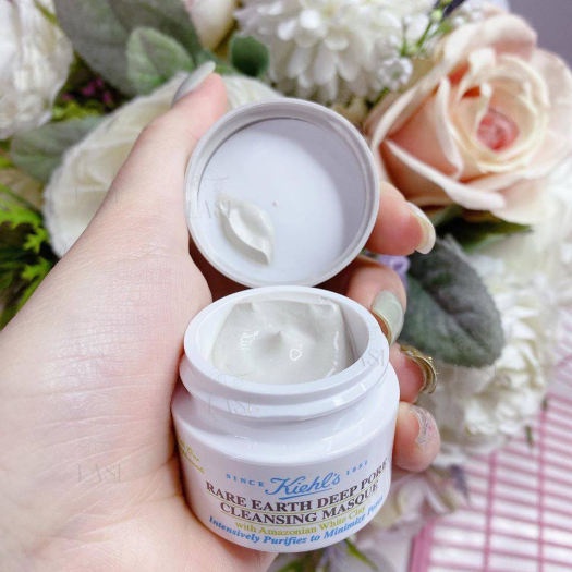 Mặt nạ đất sét Kiehl s Rare Earth Deep Pore Mask 14ml giảm mụn ẩn-đầu đen, kiềm dầu, se khít lỗ chân lông