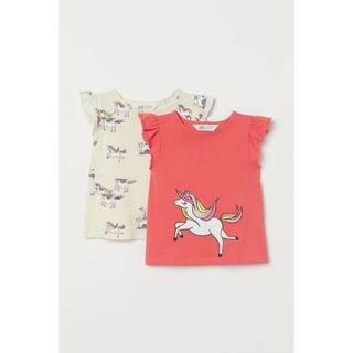 Set 2 áo bé gái hình pony dễ thương