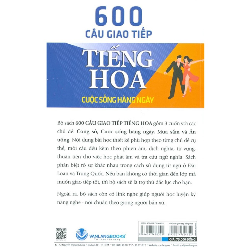 Sách - 600 Câu Giao Tiếp Tiếng Hoa - Cuộc Sống Hàng Ngày