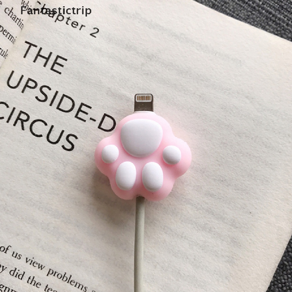 Phụ Kiện Bảo Vệ Đầu Dây Cáp Bằng Silicon Dễ Thương