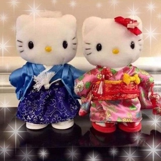 Gấu bông Hello Kitty Couple cặp đôi Hello kitty dễ thương