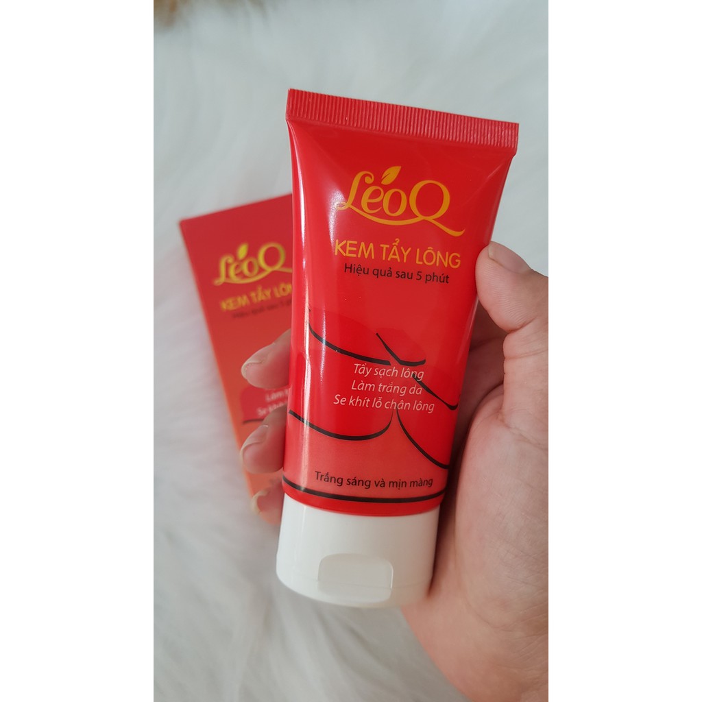 Kem Tẩy Lông LEOQ Se Khít Lỗ Chân Lông( HỘP TUÝP 60ML ) L24 | BigBuy360 - bigbuy360.vn