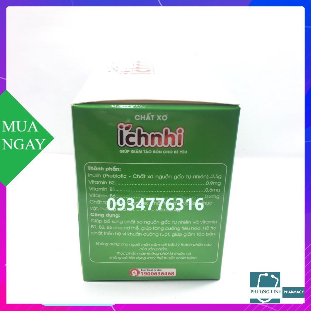 Chất xơ tự nhiên Ích nhi   hộp 20 gói