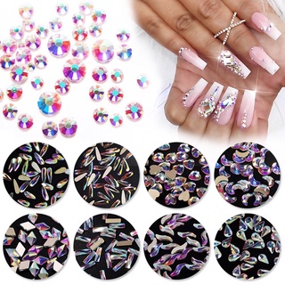 Phụ kiện đá hình trang trí nail set 5 viên