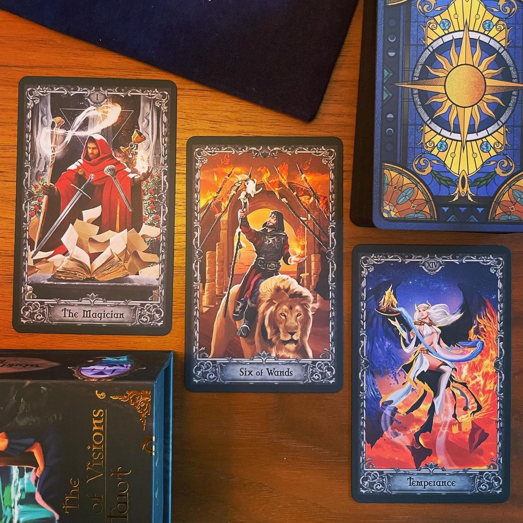 Bộ Bài The World of Visions Tarot (Mystic House Tarot Shop) - Bài Gốc Authentic Chính Hãng 100%
