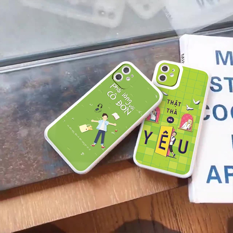 Ốp iPhone 13 cô đơn và tình yêu dành cho iP 6/6plus/7/Xsmax/11 đến 13 promax