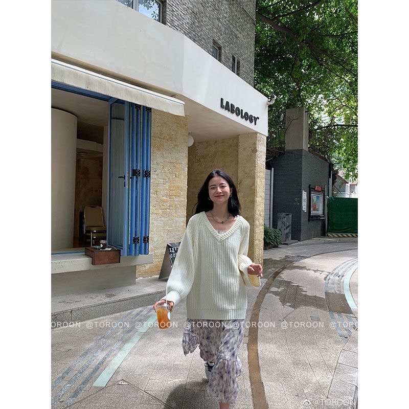 Áo len cardigan nữ màu trắng  basic phong cách hàn quốc mặc được 2 kiểu