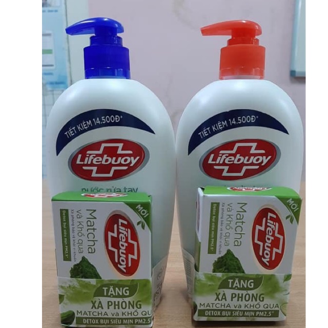 NƯỚC RỬA TAY LIFEBUOY 500g tặng kèm ps 30gr