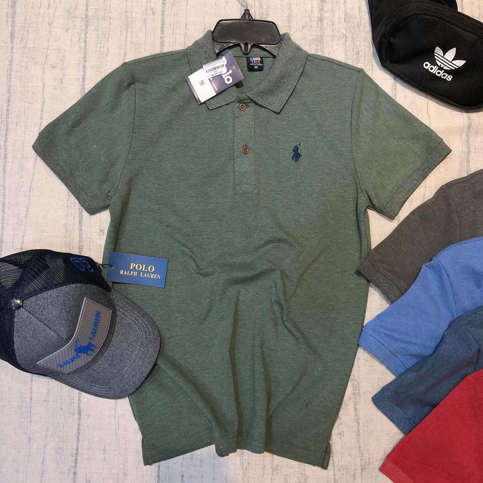 Áo Thun Polo Nam Có Cổ, Tay Ngắn PL005 - Chất Liệu Cotton Cá Sấu 100%, Form Suông Basic Thoáng Mát, Thoải Mái.