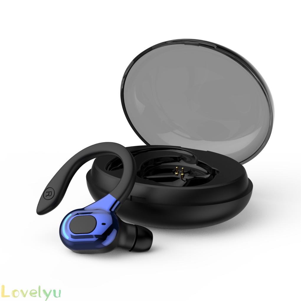 ◀READY▶New Bluetooth 5.2 Headset Wireless Earbud Earphones Stereo Headphones Ear Hook# Good Quality