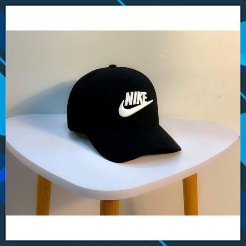 Mũ lưỡi trai thêu chữ NIKE nổi bật, vải kaki dày dặn, thời trang nam nữ hot hit