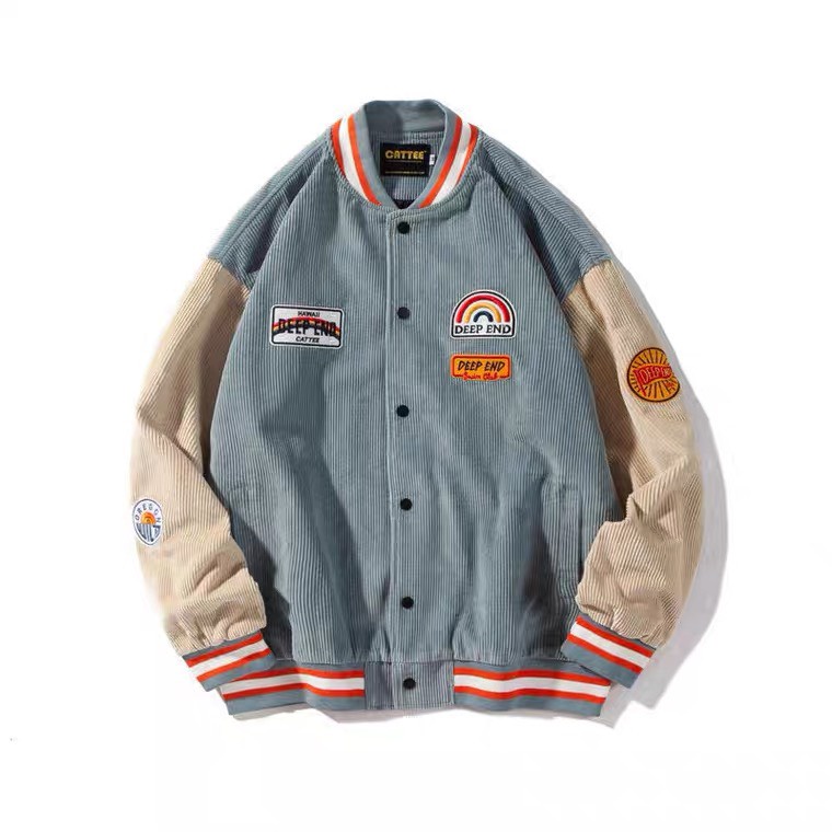 Áo Khoác BOMBER, Áo Khoác Bóng Chày Nam Nữ Ulzzang Unisex Style Đường Phố By.camcam | BigBuy360 - bigbuy360.vn