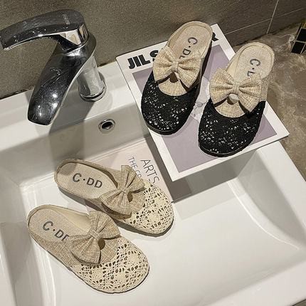 XGU239 Sục nơ ren vinatge dễ thương