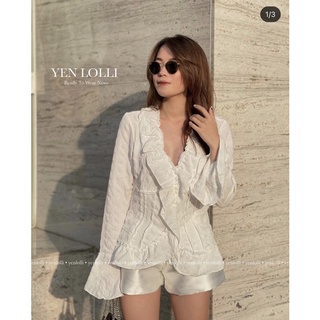 SET ÁO BÈO CỔ TAY LOE + QUẦN SHORT