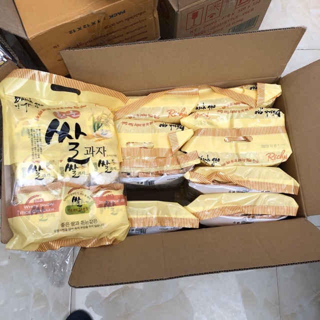 Bánh Gạo Vị Ngọt Richy Hàn Quốc 120gr
