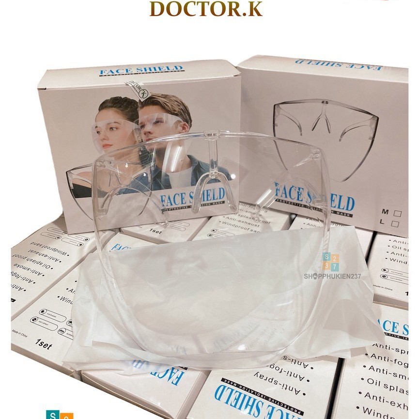 Kính chắn bảo vệ mặt chống covic cho người lớn FACE SHIELD | BigBuy360 - bigbuy360.vn