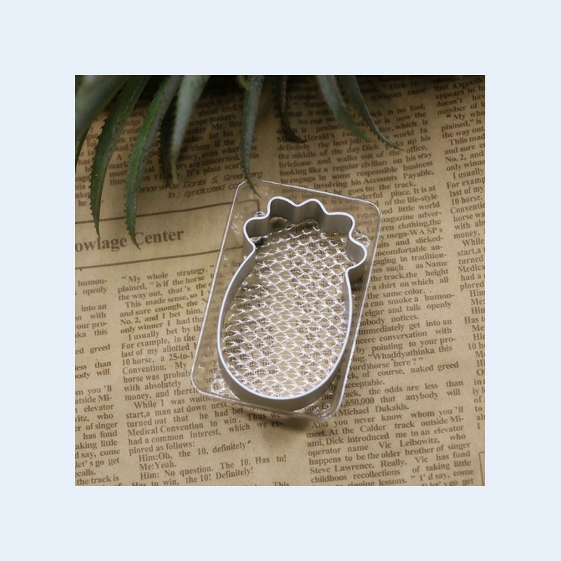 Khay đựng bánh dứa, khay nhựa trong đựng bánh dứa set 50c