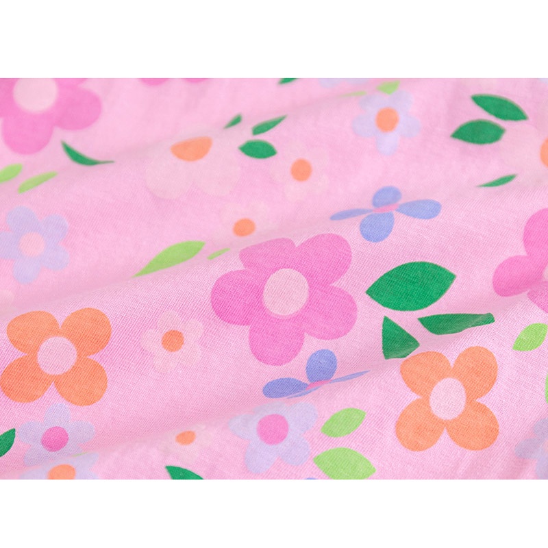 Áo Thun Tay Ngắn Cổ Tròn In Hình Hoa Hồng Bằng Cotton Thời Trang Mùa Hè Dành Cho Bé Gái 2-6 Tuổi