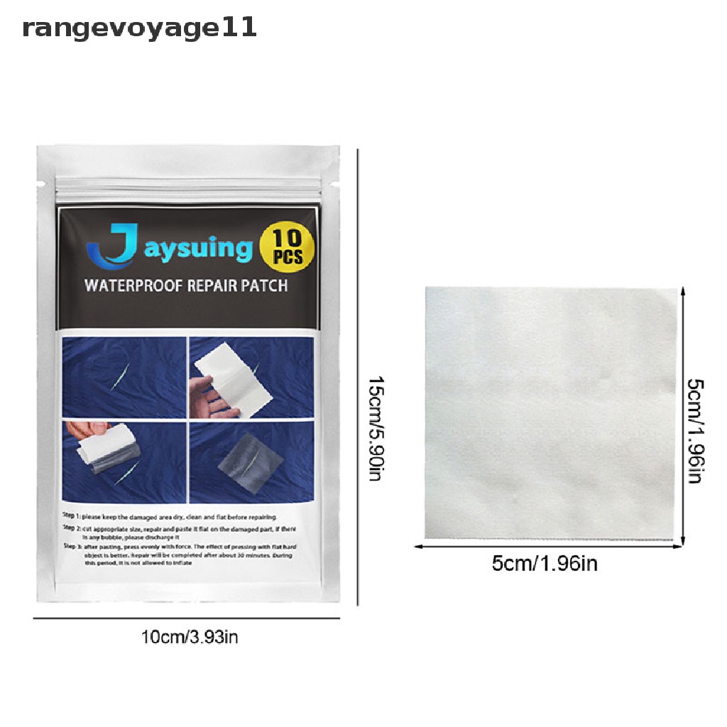 Set 10 Băng Keo Trong Suốt Chống Thấm Nước Dùng Để Sửa Chữa Đồ Dùng Gia Dụng