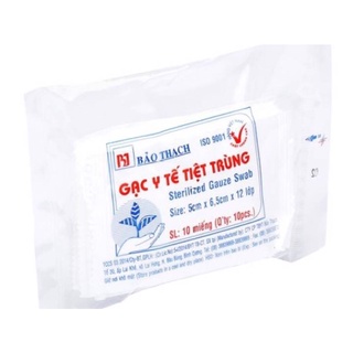 Gạc y tế tiệt trùng bảo thạch 5x6,5x12
