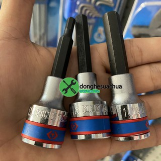 Đầu tuýp 1/2 đầu lục giác 1/2” kingtony 40335 dài 80mm các size