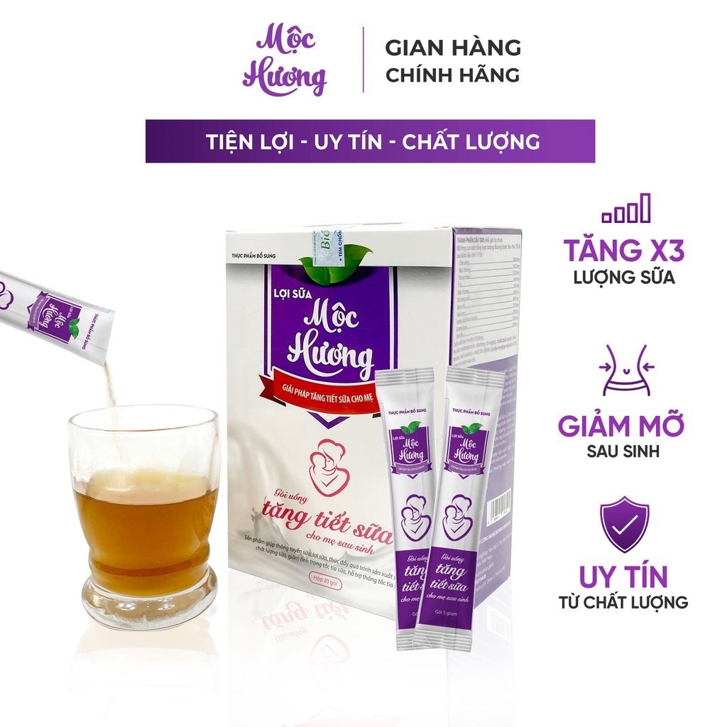 Lợi Sữa Mộc Hương giúp Tăng Tiết Sữa, Mát Sữa, Thông Tắc Tuyến Sữa, Lợi Sữa Sau Sinh
