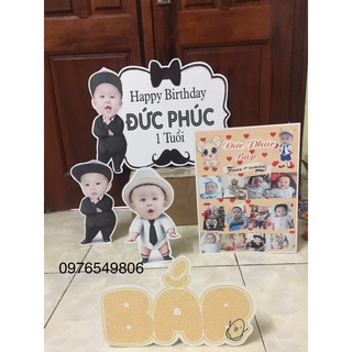 Chibi sinh nhật bảng thành tích,bảng 12 tháng cho bé