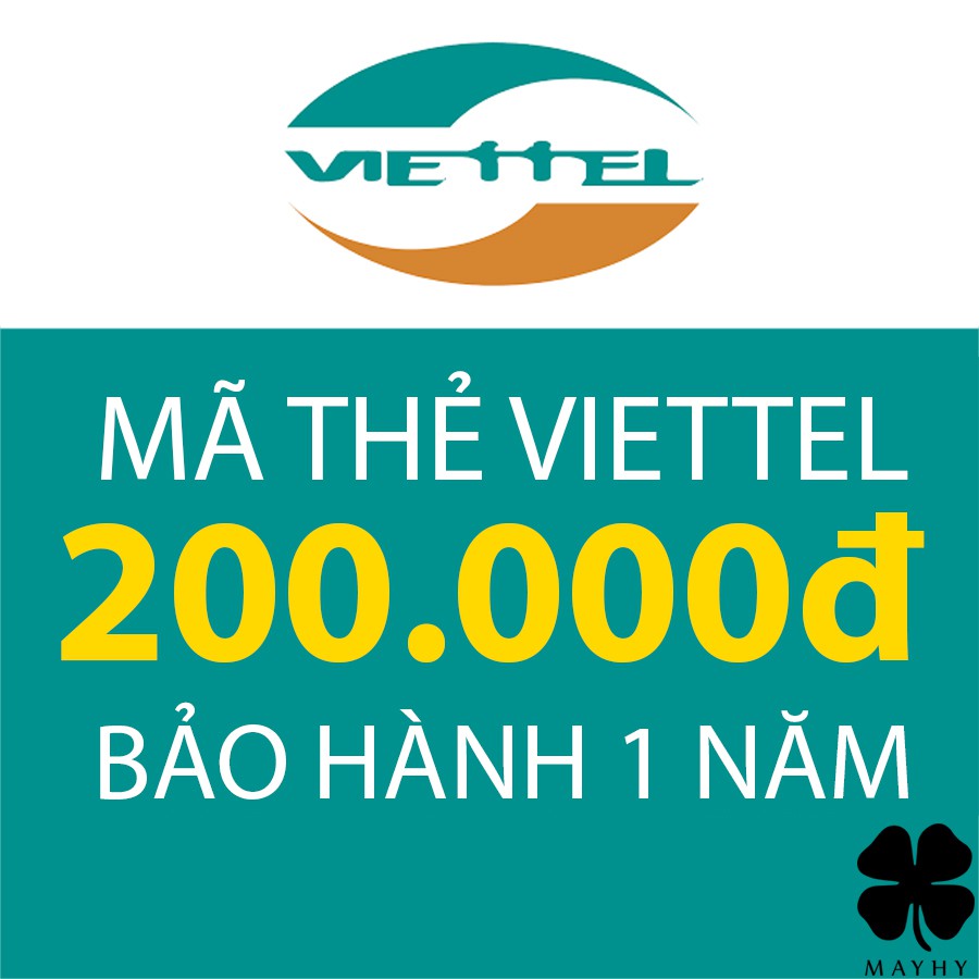 Mã thẻ Viettel 200.000
