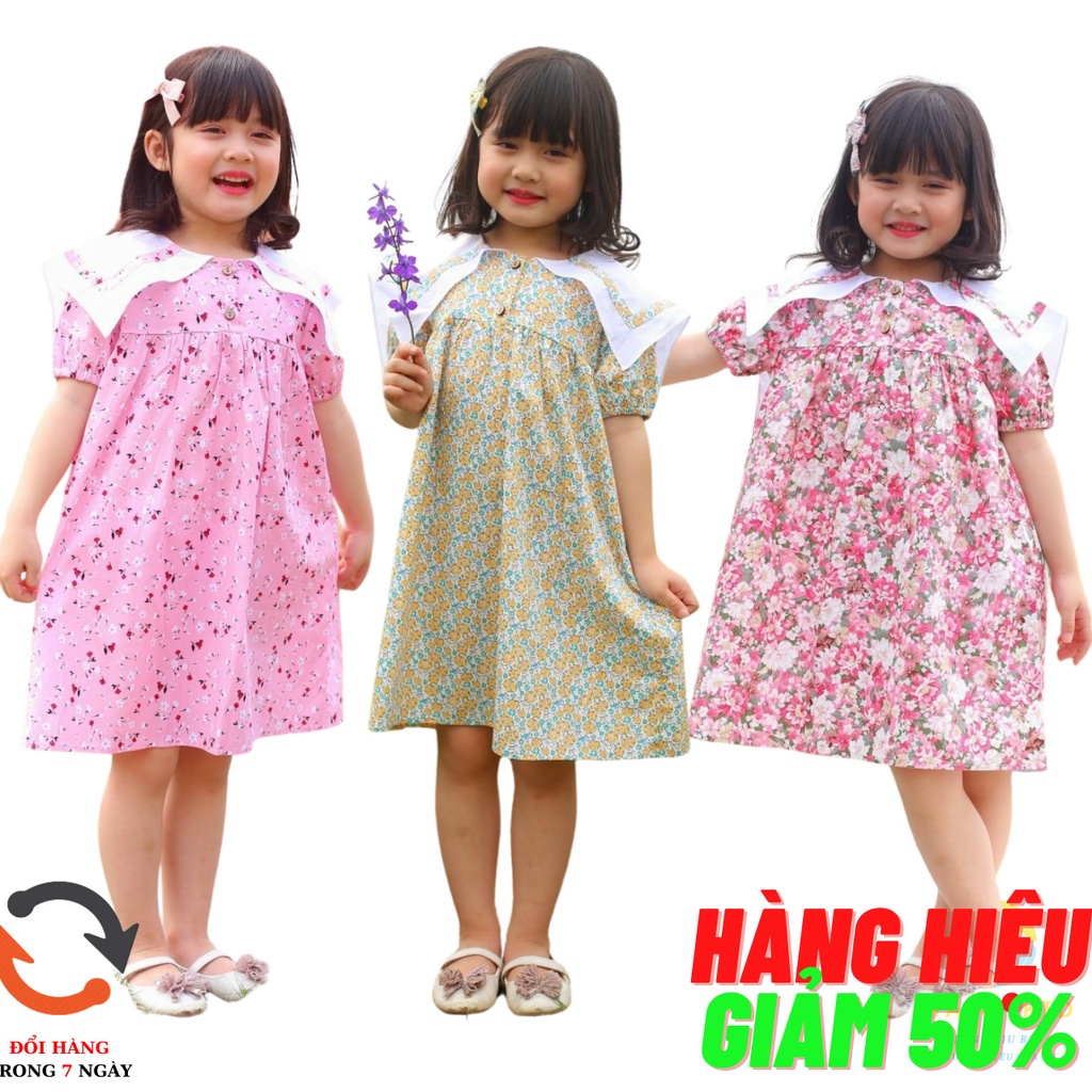 váy cho bé gái 1-7 tuổi hoa nhí xinh yêu 10-25kg ,mamikid