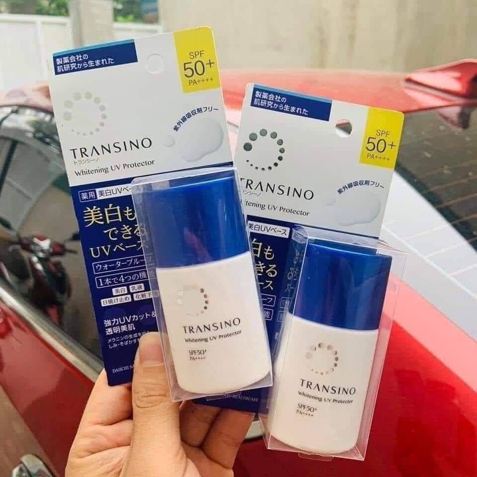 Kem chống nắng transino whitening protector SPF 50 PA+++ dưỡng ngày Nhật Bản