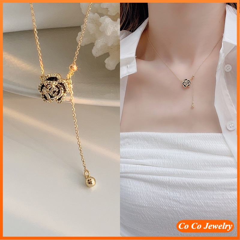 Vòng cổ Đính Đá Phong Cách Thời Trang Hàn Quốc Dành Cho Nữ