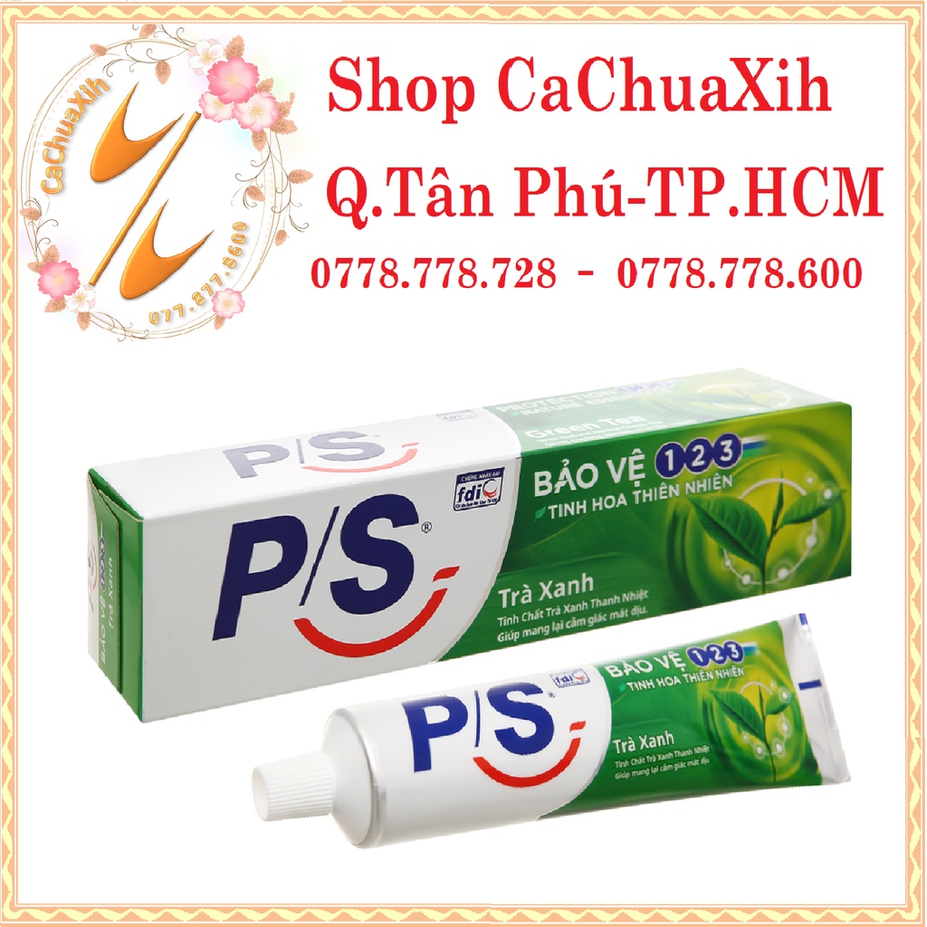 Kem đánh răng PS trà xanh