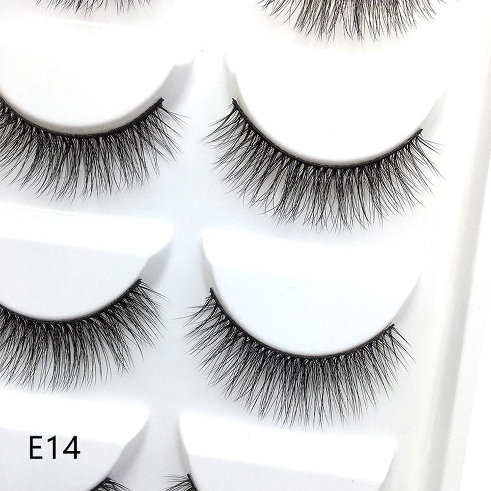 Lông Mi Giả Bằng Lông Vũ Handmade Dày Dặn