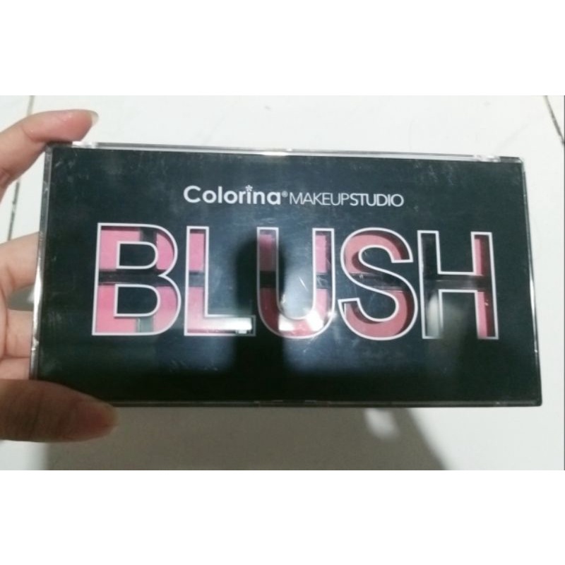 (Thanh lý) Hộp má hồng 10 ô blush tone hồng và cam