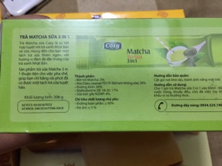 Trà Matcha Cozy