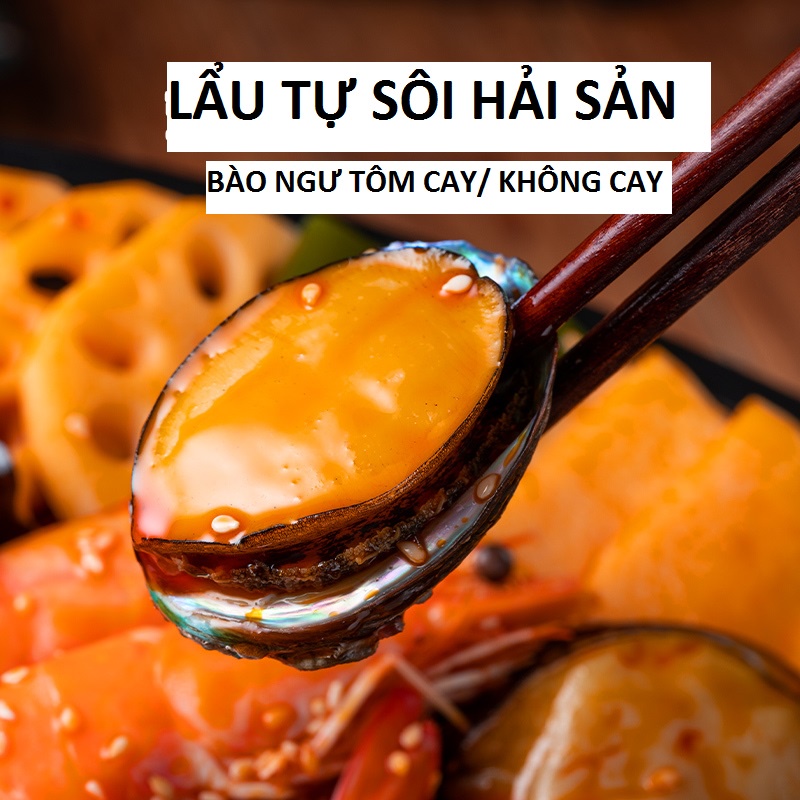 Lẩu tự sôi hải sản thật 100% 🦪 🦑 Lẩu HADILAO