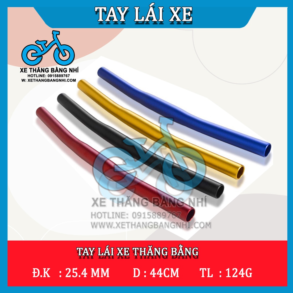 Tay lái nhôm dùng cho xe thăng bằng, xe đạp