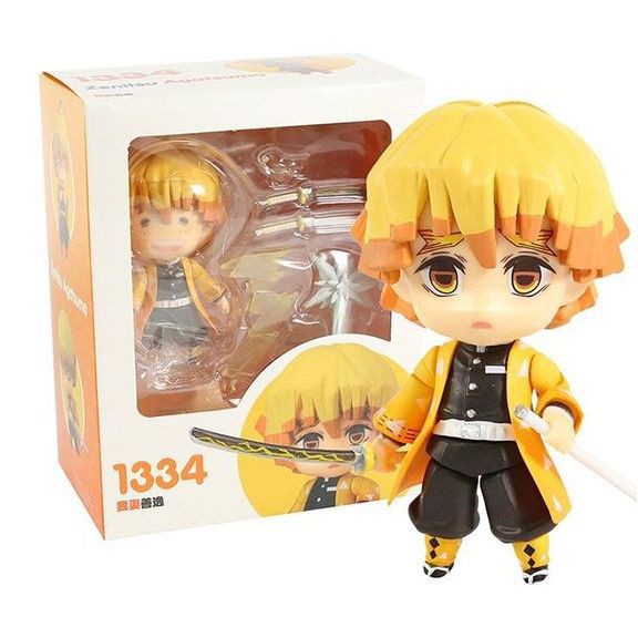 GIÁ HỦY DIỆT Mô Hình Agatsuma Zenitsu Thanh Guom Diet Quy Có Khớp Cử Động Nendoroid 1334