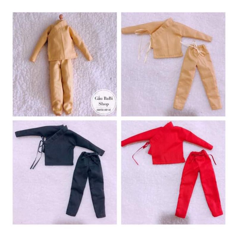 Set đồ ngủ, nội y cổ trang cho búp bê size ob11, ddf, 1/8bjd, baboliy bru, babies,xinji, blyth, animator