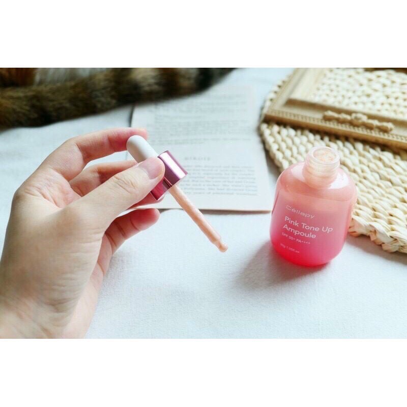 Dưỡng trắng hồng, Serum Cellapy Pink Tone Up Ampoule SPF50+ PA++++